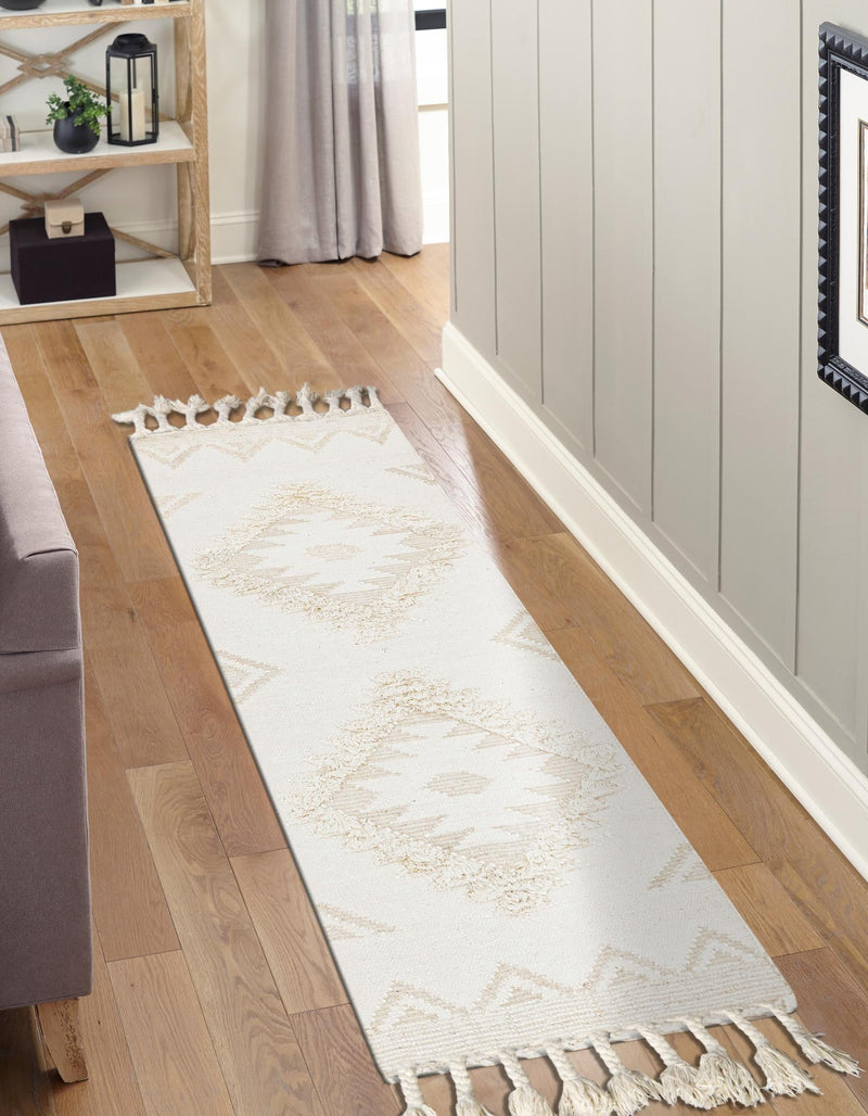 Sedona Sands Collection Area Rug - Canyon Runner Ivory lifestyle 94