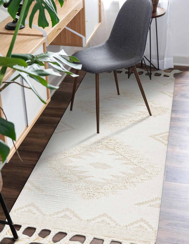 Sedona Sands Collection Area Rug - Canyon Runner Ivory lifestyle 98
