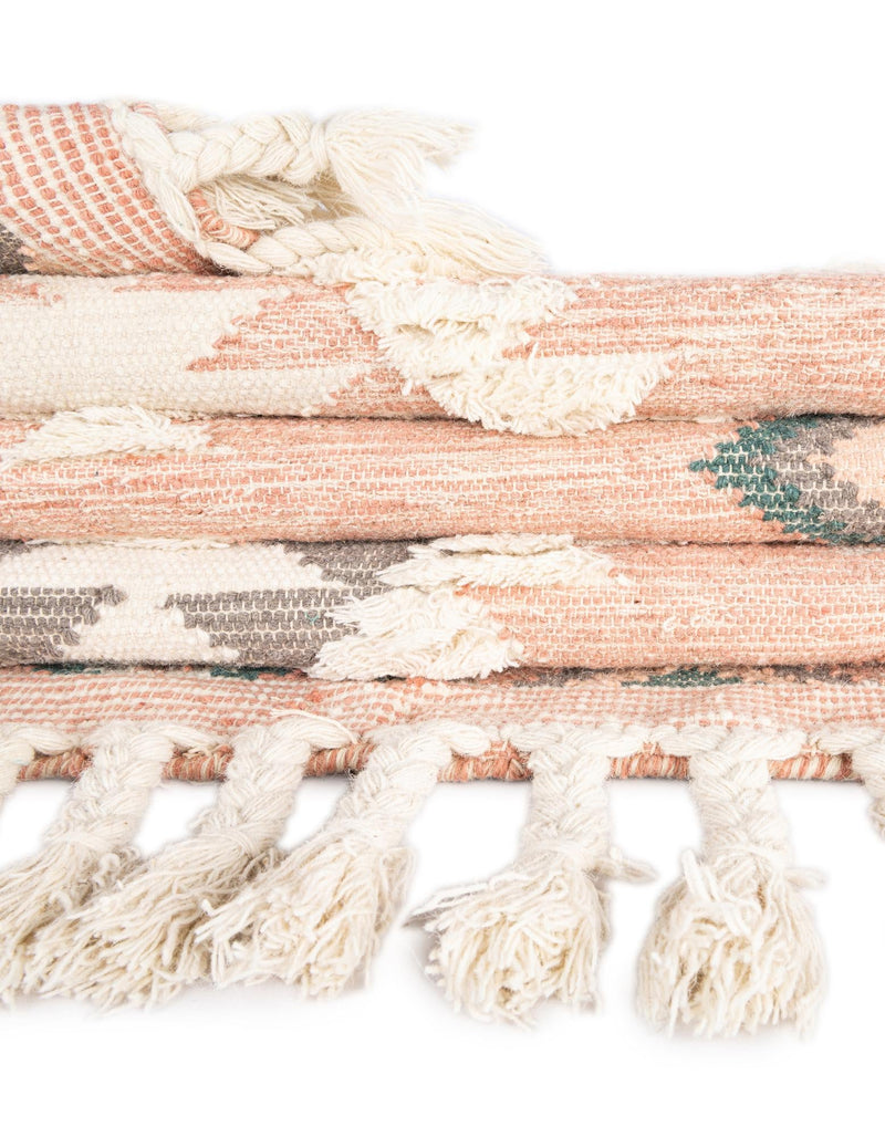 Sedona Sands Collection Area Rug - Canyon Rectangle Pink lifestyle 73