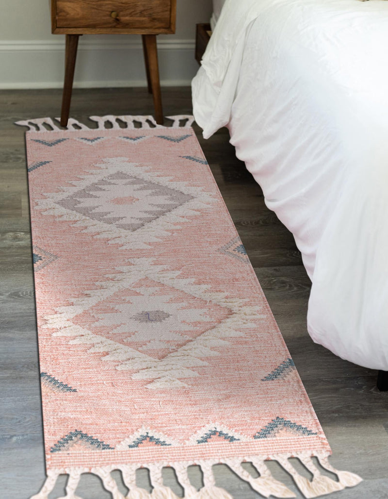 Sedona Sands Collection Area Rug - Canyon Runner Pink lifestyle 136