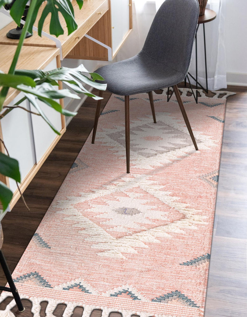 Sedona Sands Collection Area Rug - Canyon Runner Pink lifestyle 148