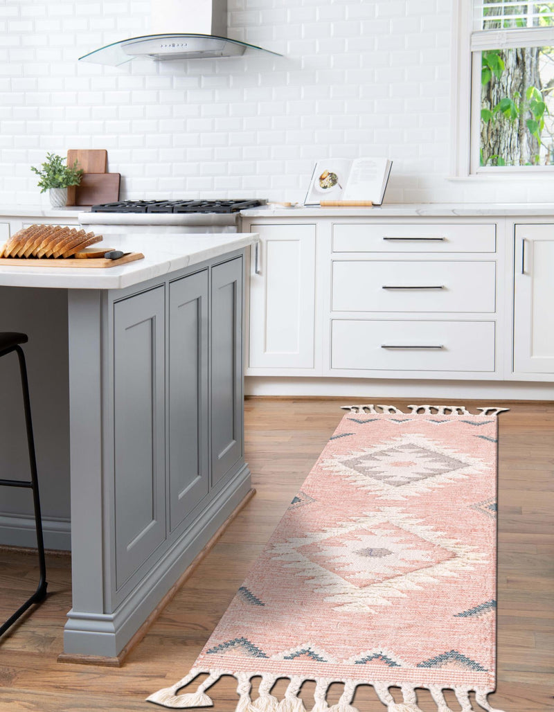 Sedona Sands Collection Area Rug - Canyon Runner Pink lifestyle 172