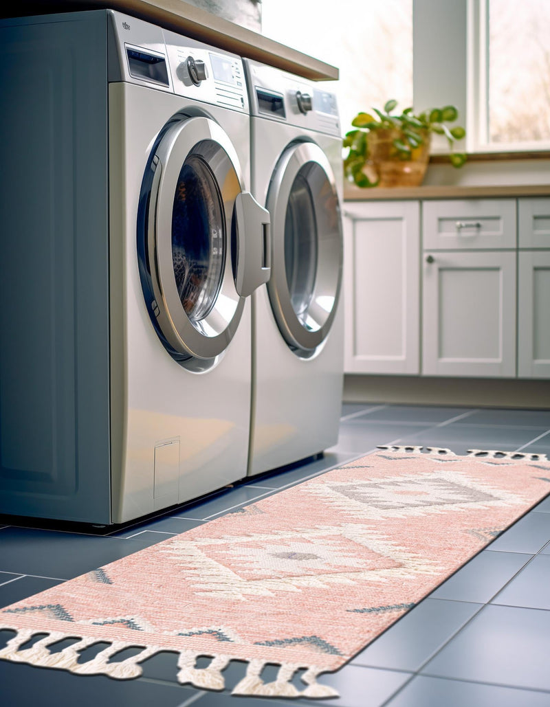 Sedona Sands Collection Area Rug - Canyon Runner Pink lifestyle 178