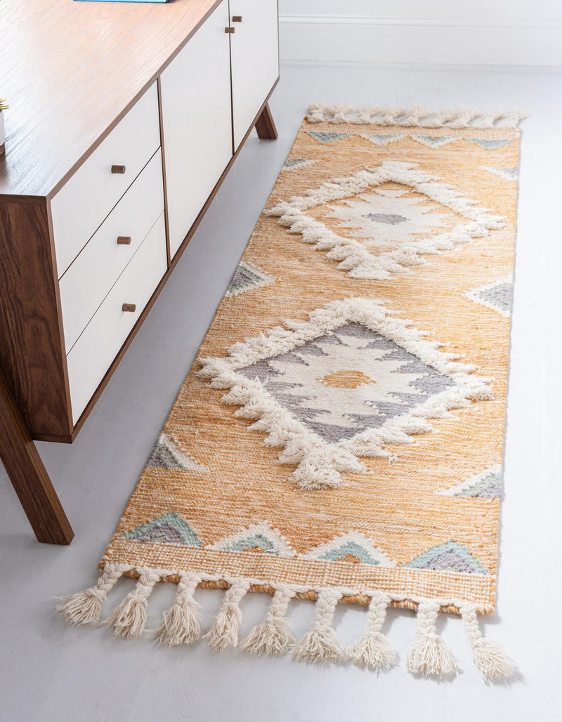 Sedona Sands Collection Area Rug - Canyon Runner Gold lifestyle 125
