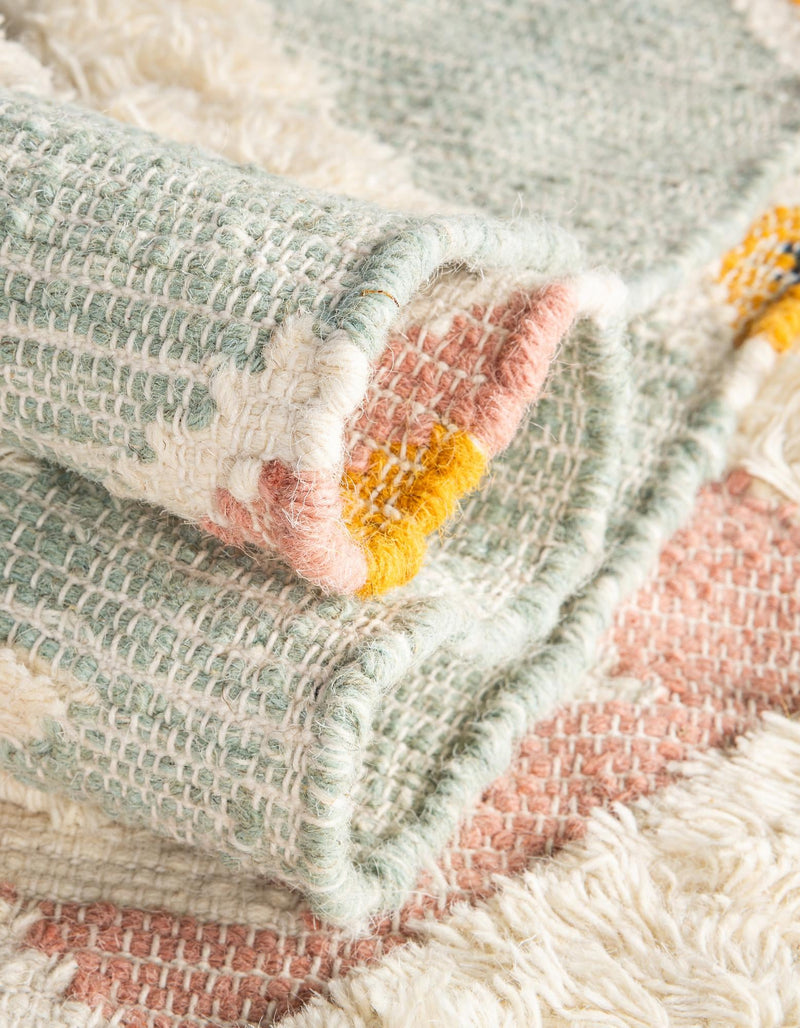 Sonoran Collection Area Rug - Canyon Rectangle Light Aqua lifestyle 99