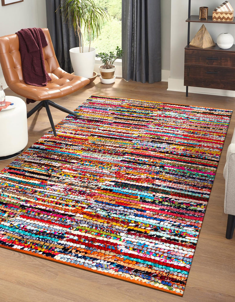 Woven Tapestry Lane Collection Area Rug - Jaipur Rectangle Multi lifestyle 4