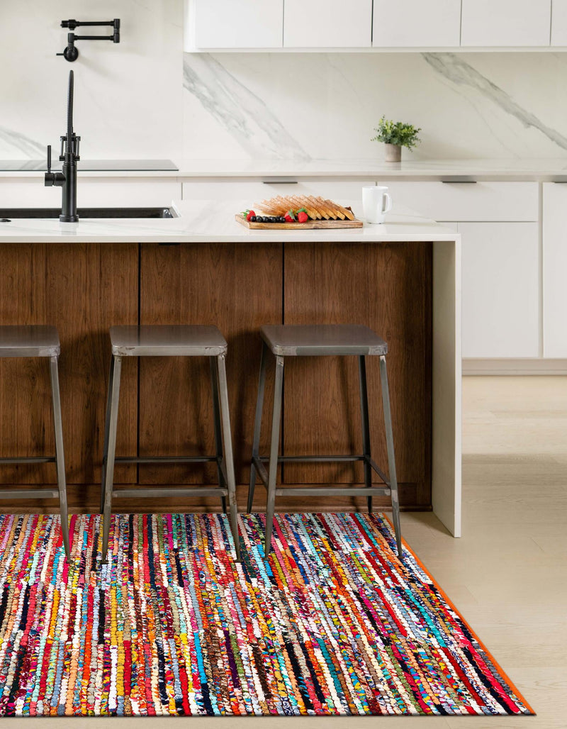 Woven Tapestry Lane Collection Area Rug - Jaipur Rectangle Multi lifestyle 7
