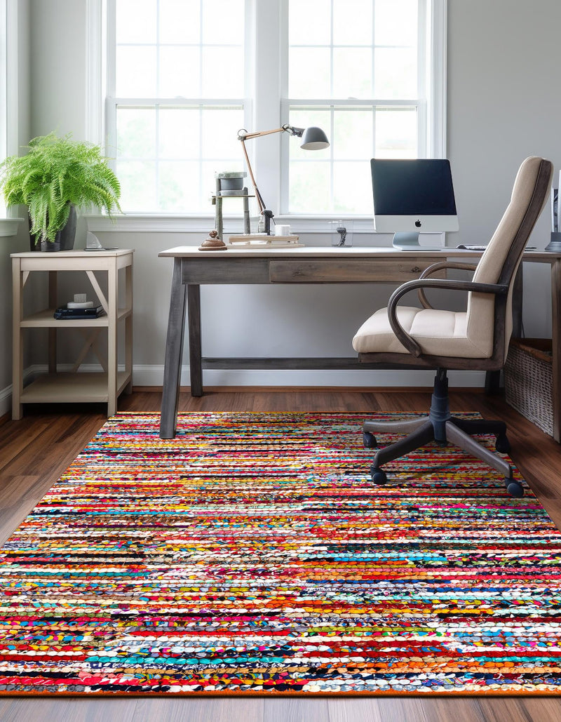 Woven Tapestry Lane Collection Area Rug - Jaipur Rectangle Multi lifestyle 8
