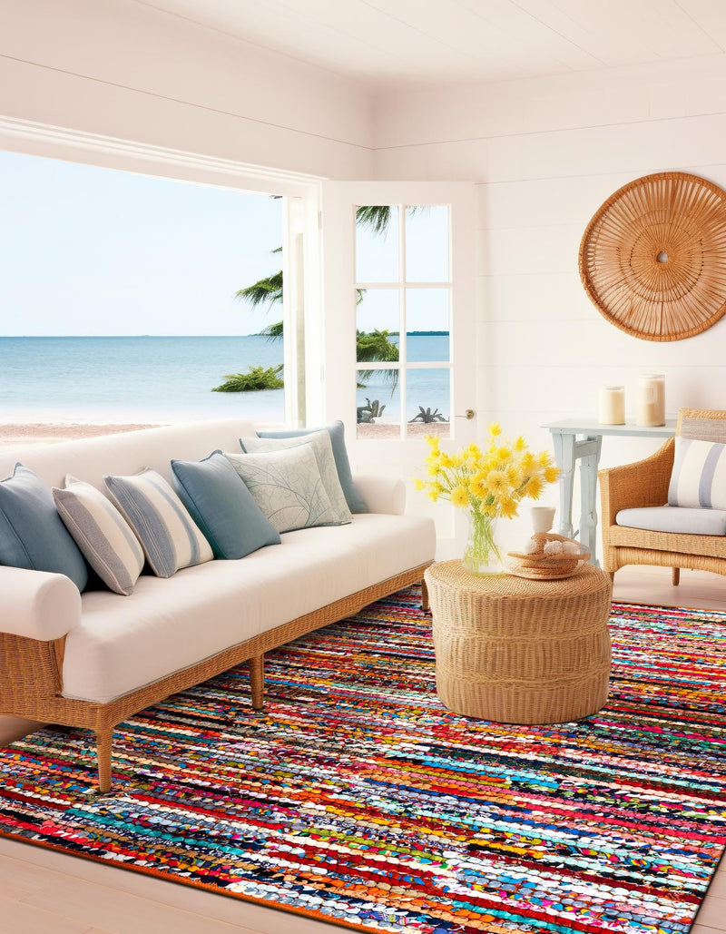 Woven Tapestry Lane Collection Area Rug - Jaipur Rectangle Multi lifestyle 9
