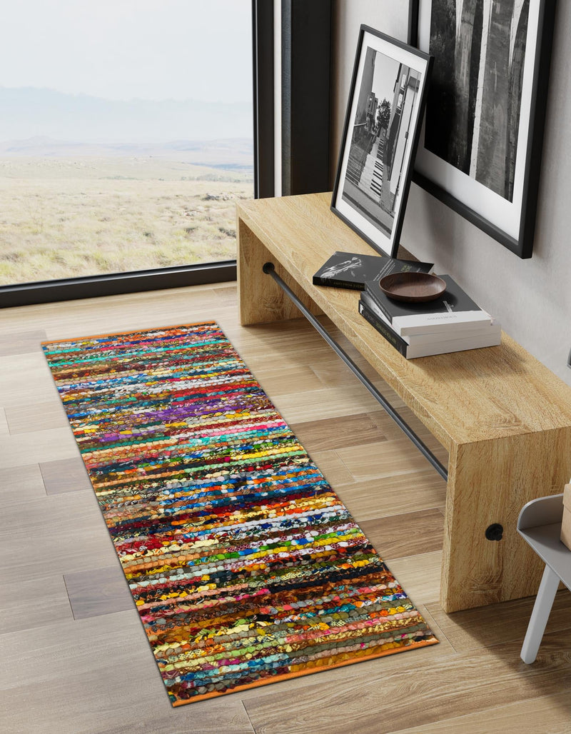 Woven Tapestry Lane Collection Area Rug - Jaipur Runner Multi lifestyle 23