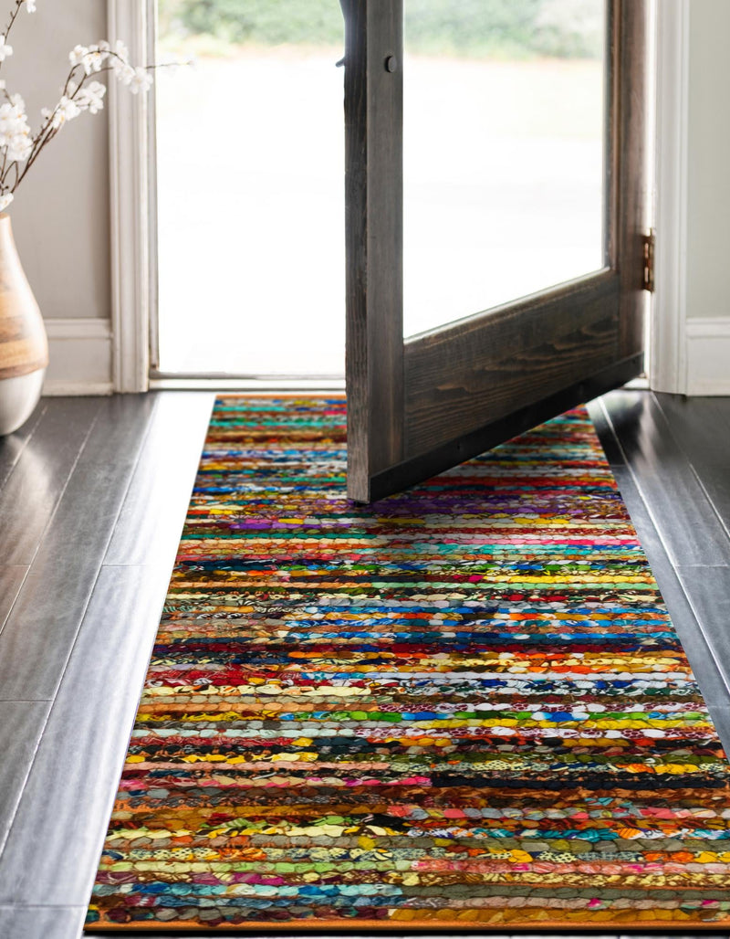 Woven Tapestry Lane Collection Area Rug - Jaipur Runner Multi lifestyle 25
