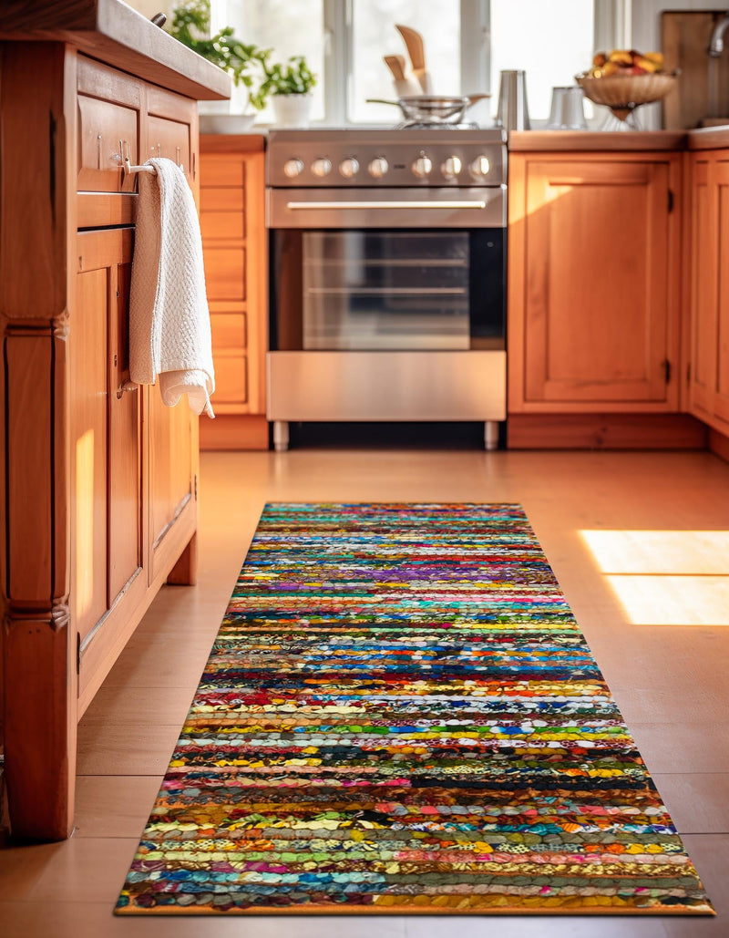 Woven Tapestry Lane Collection Area Rug - Jaipur Runner Multi lifestyle 37