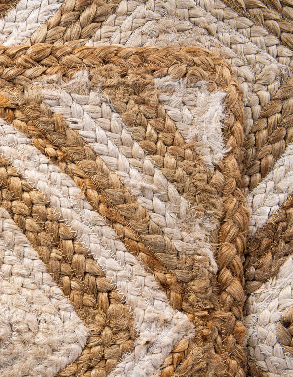 Woven Seaside Jute Collection Area Rug - Marina Rectangle Natural lifestyle 38