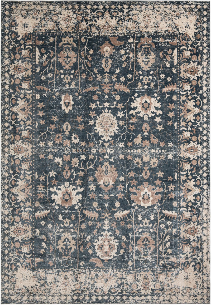 Cascade Range Collection Area Rug - Shasta (Blue) Rectangle Blue Main