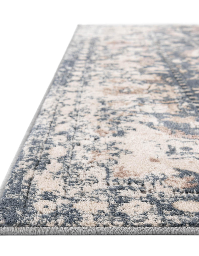 Cascade Range Collection Area Rug - Shasta (Blue) Rectangle Blue lifestyle 12