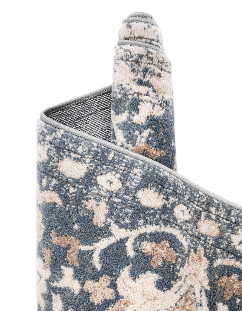 Cascade Range Collection Area Rug - Shasta (Blue) Rectangle Blue lifestyle 15