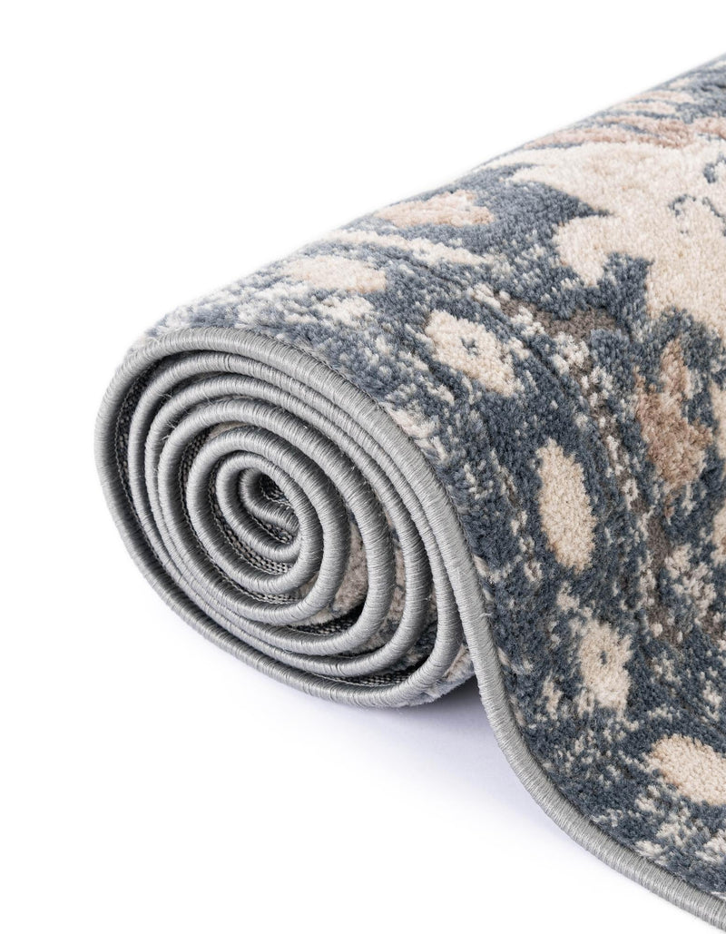 Cascade Range Collection Area Rug - Shasta (Blue) Rectangle Blue lifestyle 16
