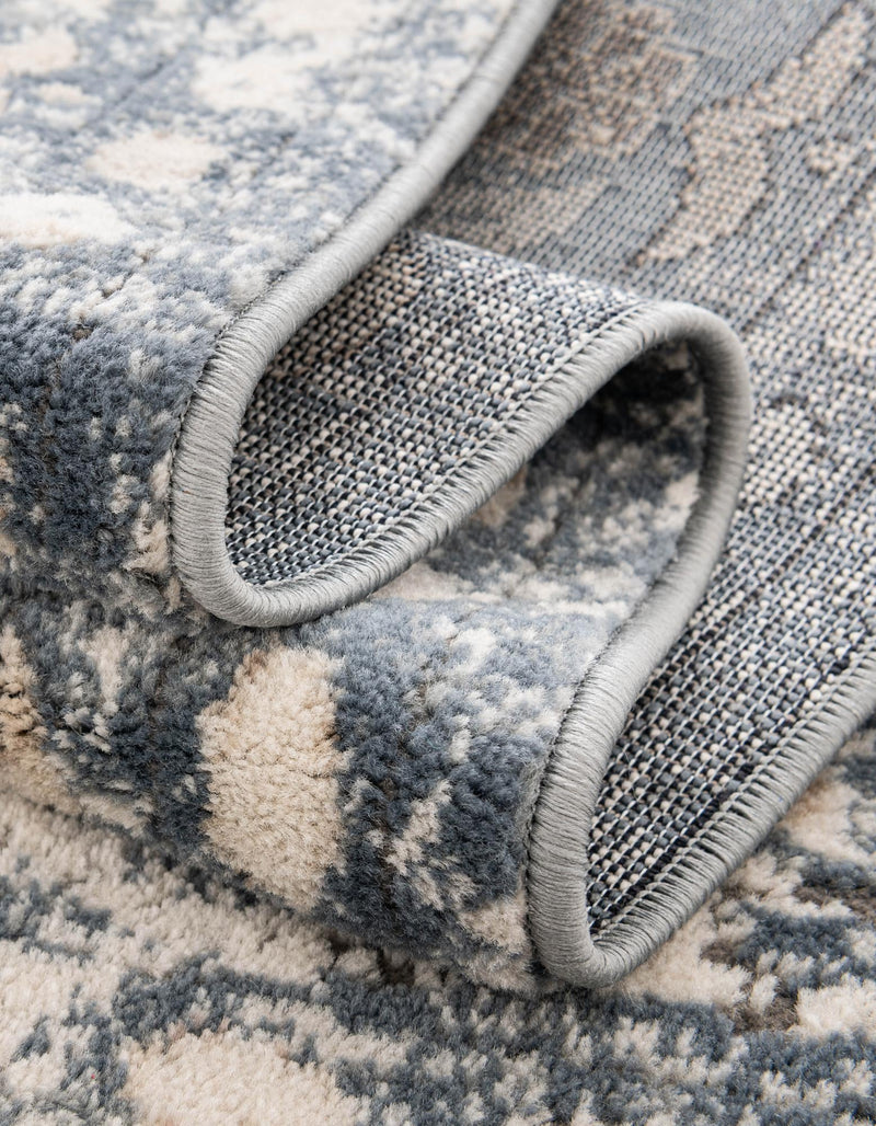 Cascade Range Collection Area Rug - Shasta (Blue) Rectangle Blue lifestyle 17