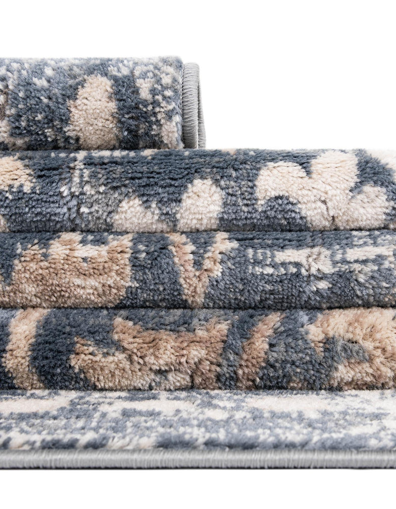 Cascade Range Collection Area Rug - Shasta (Blue) Rectangle Blue lifestyle 18
