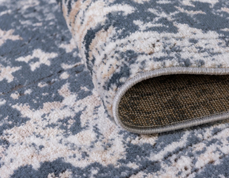 Cascade Range Collection Area Rug - Shasta (Blue) Runner Blue lifestyle 5