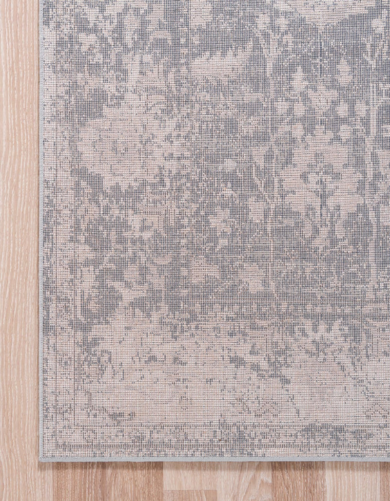 Cascade Range Collection Area Rug - Shasta (Blue) Runner Blue lifestyle 8