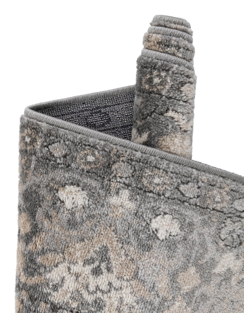 Cascade Range Collection Area Rug - Shasta (Gray) Rectangle Gray lifestyle 16