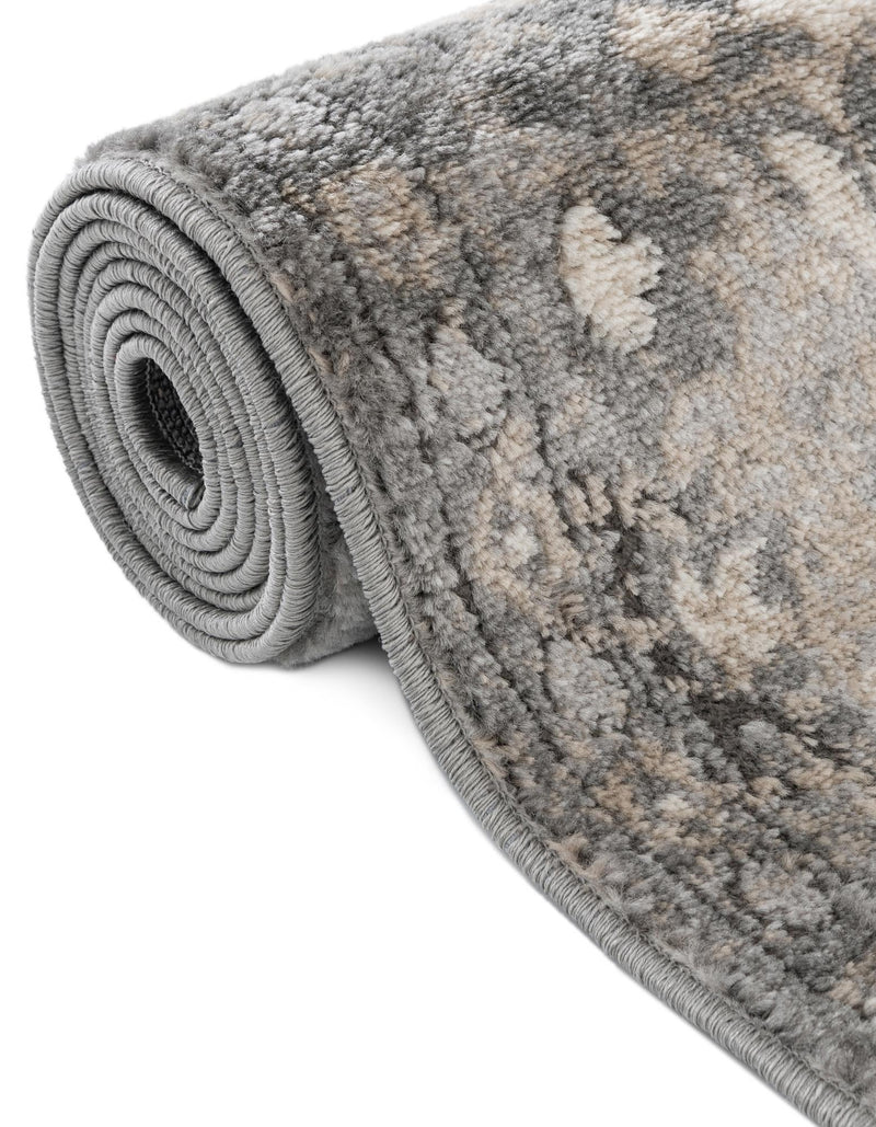 Cascade Range Collection Area Rug - Shasta (Gray) Rectangle Gray lifestyle 17