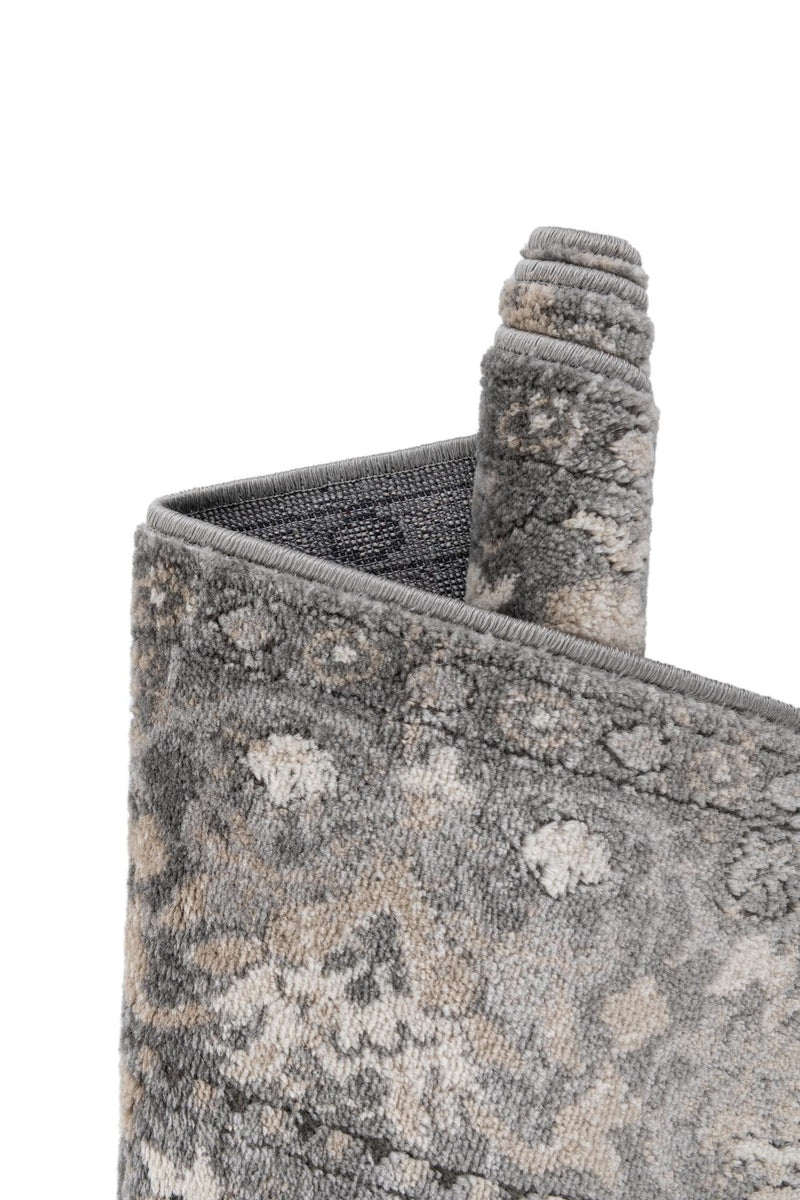 Cascade Range Collection Area Rug - Shasta (Gray) Runner Gray lifestyle 29