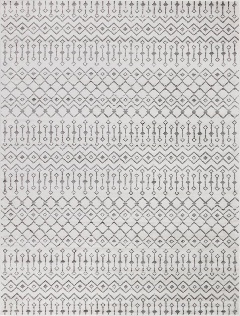Marrakech Lattice Collection Area Rug - Medina (Ivory) Rectangle Ivory Main