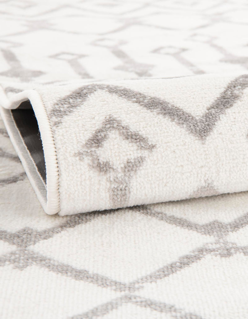 Marrakech Lattice Collection Area Rug - Medina (Ivory) Rectangle Ivory lifestyle 14