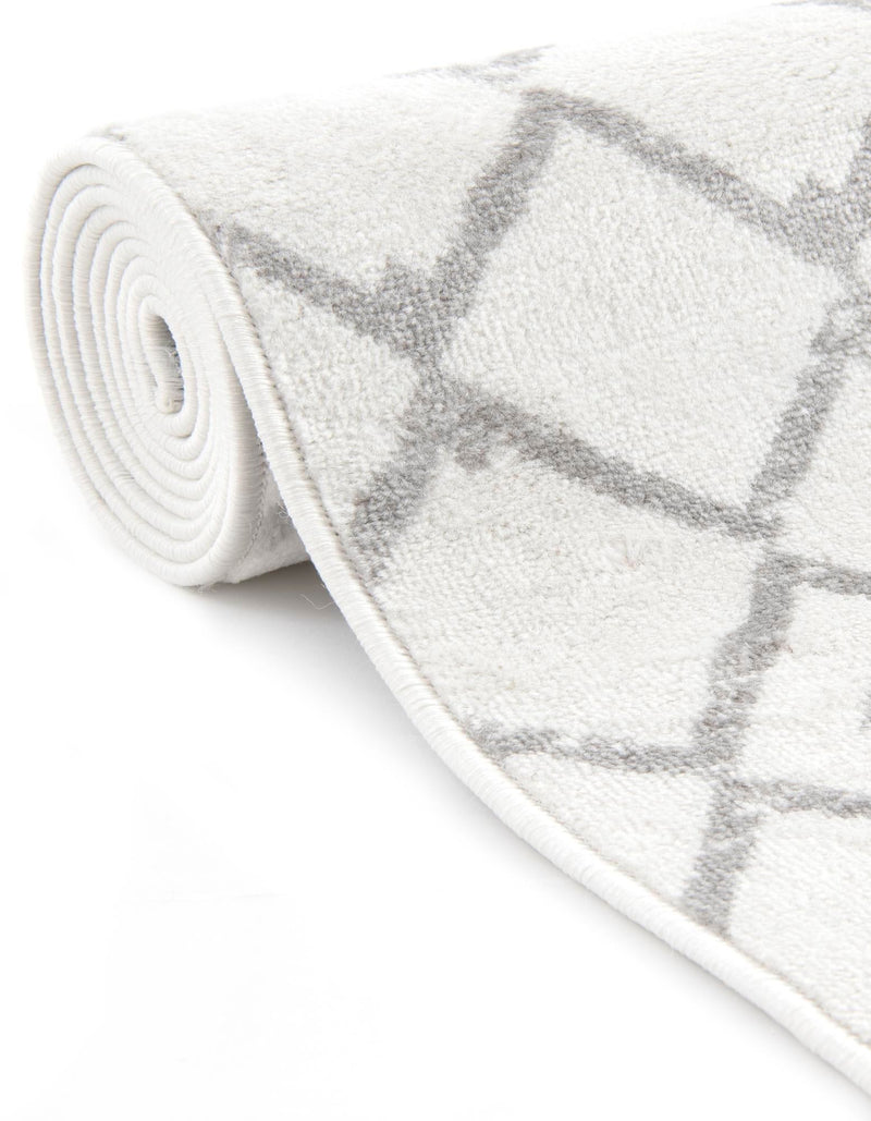 Marrakech Lattice Collection Area Rug - Medina (Ivory) Rectangle Ivory lifestyle 19