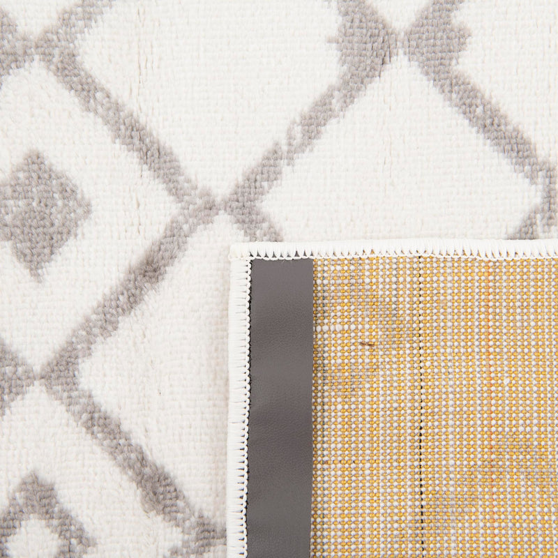 Marrakech Lattice Collection Area Rug - Medina (Ivory) Runner Ivory lifestyle 11