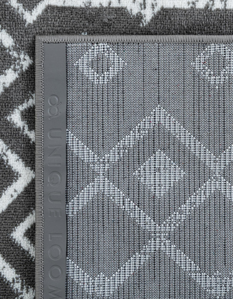 Marrakech Lattice Collection Area Rug - Medina (Gray) Runner Gray lifestyle 11