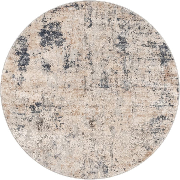 Aegean Elegance Collection Area Rug - Mykonos Round Cream lifestyle 15