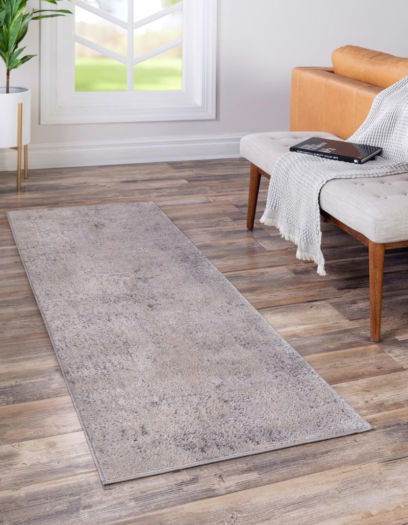 Aegean Elegance Collection Area Rug - Paros Runner Gray lifestyle 25