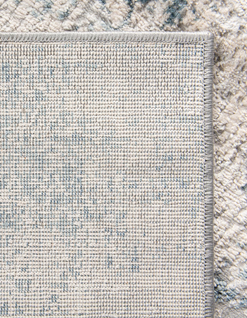 Aegean Elegance Collection Area Rug - Milos Rectangle Gray Blue lifestyle 9
