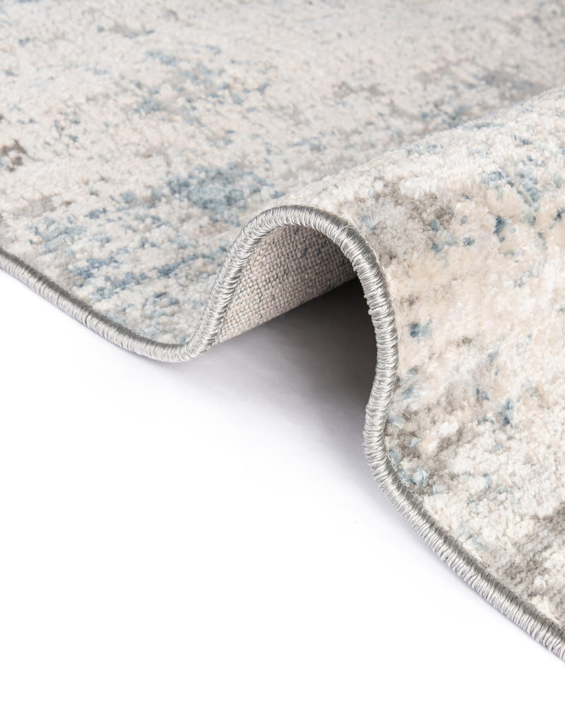 Aegean Elegance Collection Area Rug - Milos Rectangle Gray Blue lifestyle 10
