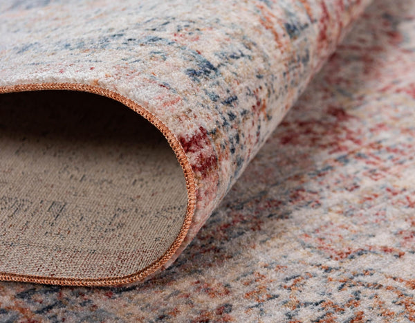 Regal Estates Collection Area Rug - Sovereign Round Red lifestyle 33