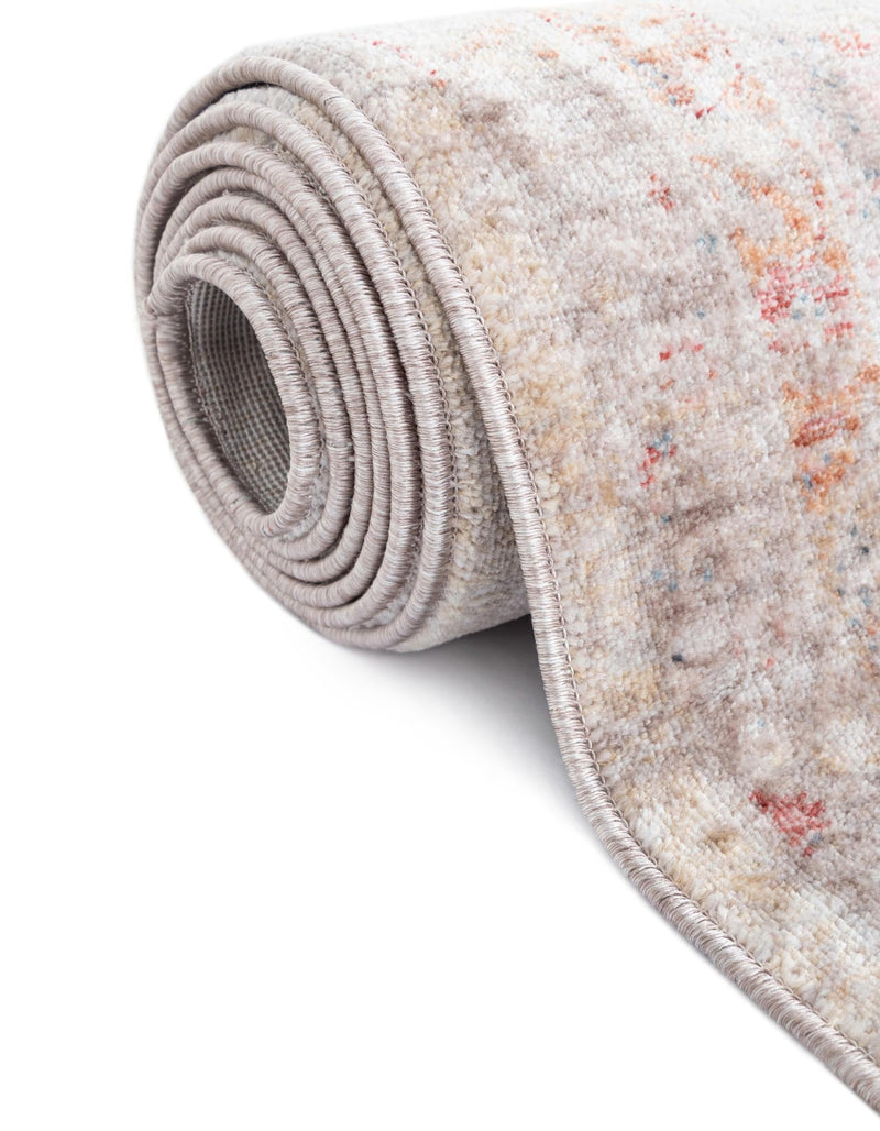 Regal Estates Collection Area Rug - Monarch Round Multi lifestyle 68