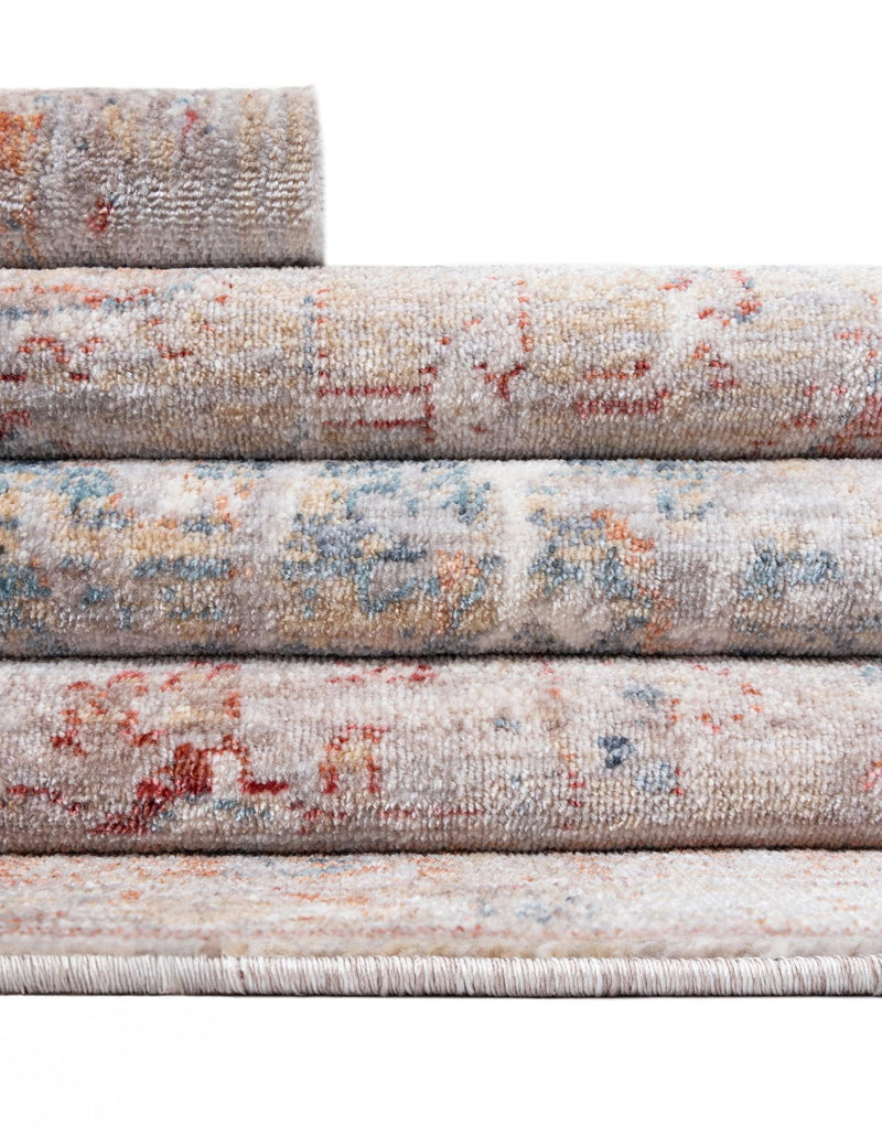 Regal Estates Collection Area Rug - Monarch Round Multi lifestyle 69