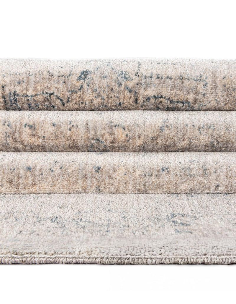 Regal Estates Collection Area Rug - Monarch Round Gray lifestyle 70