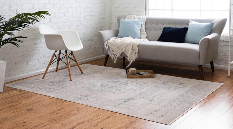 Regal Estates Collection Area Rug - Monarch Rectangle Gray lifestyle 5