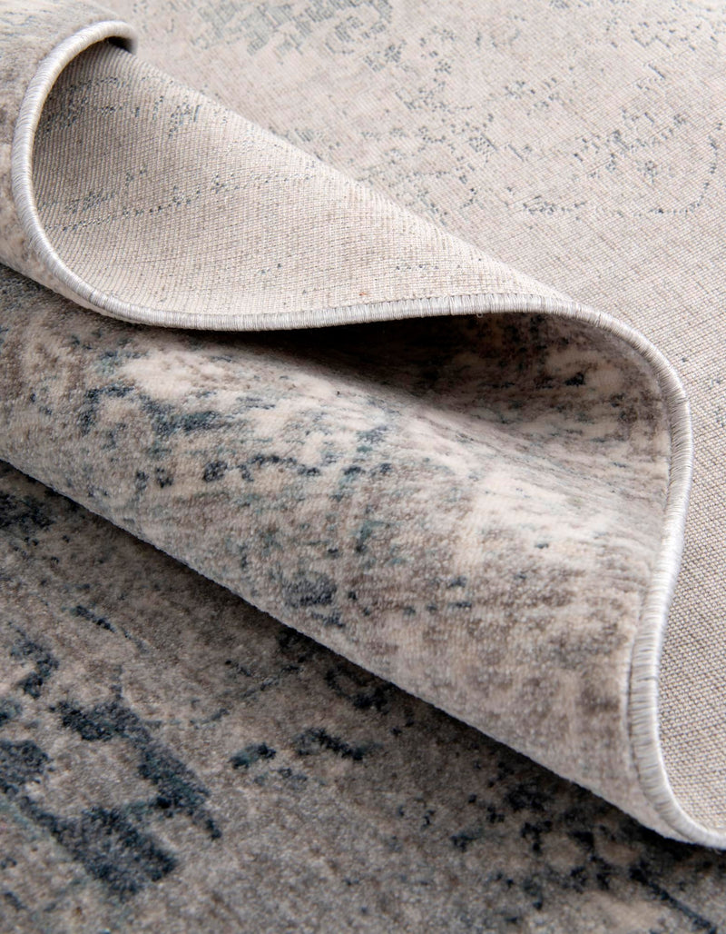 Regal Estates Collection Area Rug - Monarch Rectangle Gray lifestyle 25