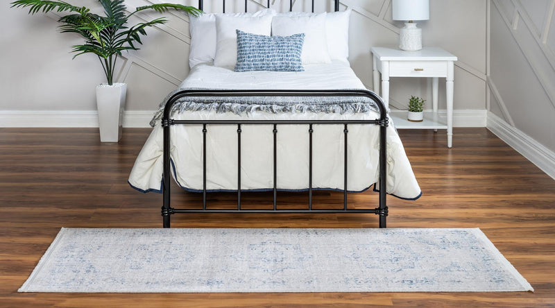 Regal Estates Collection Area Rug - Monarch Runner Gray lifestyle 47
