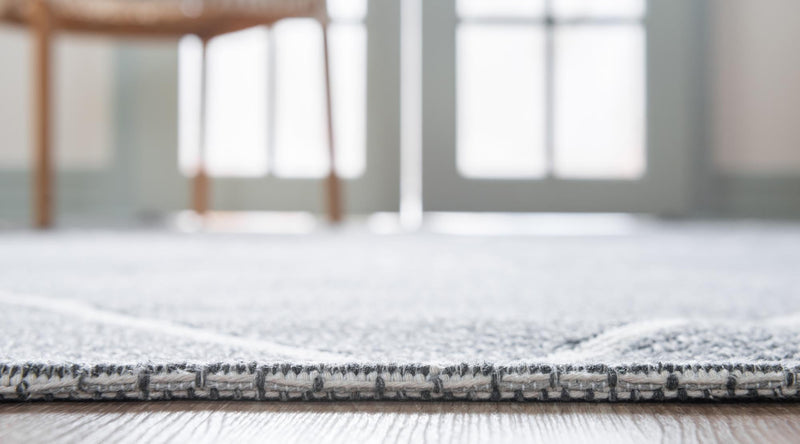 Savannah Elegance Collection Area Rug - Skidaway Rectangle Dark Gray lifestyle 10