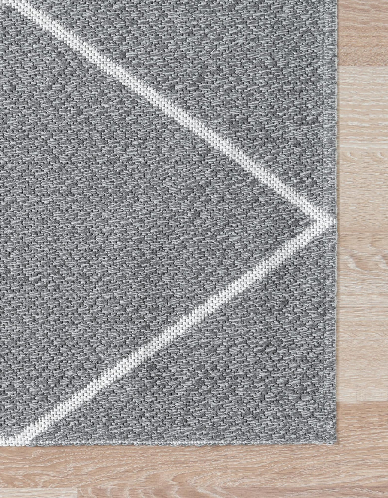 Savannah Elegance Collection Area Rug - Skidaway Rectangle Dark Gray lifestyle 18