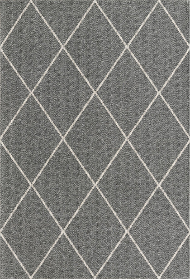 Savannah Elegance Collection Area Rug - Skidaway Rectangle Dark Gray lifestyle 2