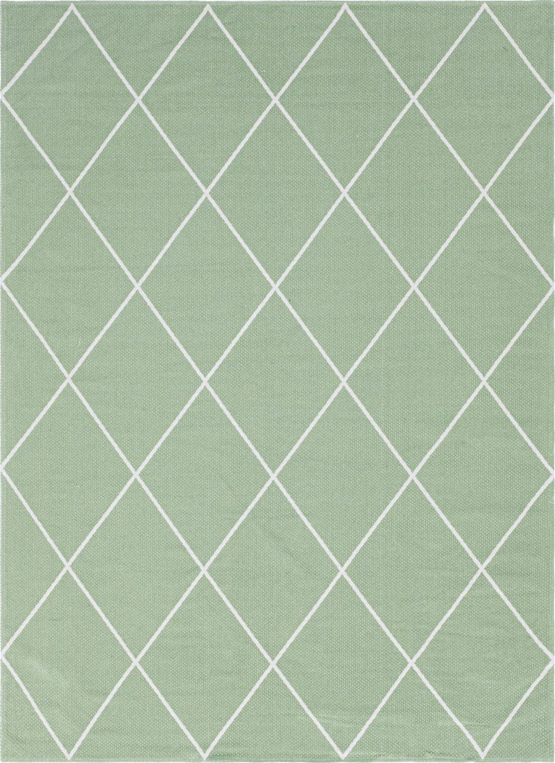 Savannah Elegance Collection Area Rug - Skidaway Rectangle Green Main