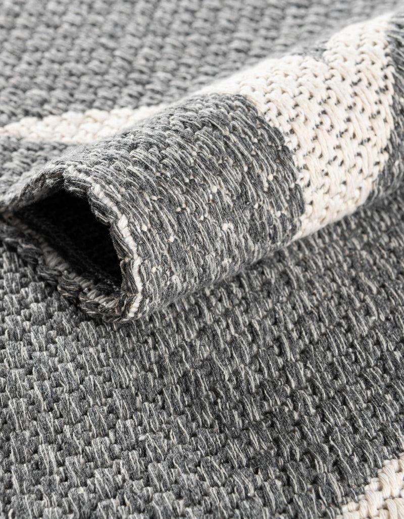 Savannah Elegance Collection Area Rug - Ossabaw Rectangle Dark Gray lifestyle 20