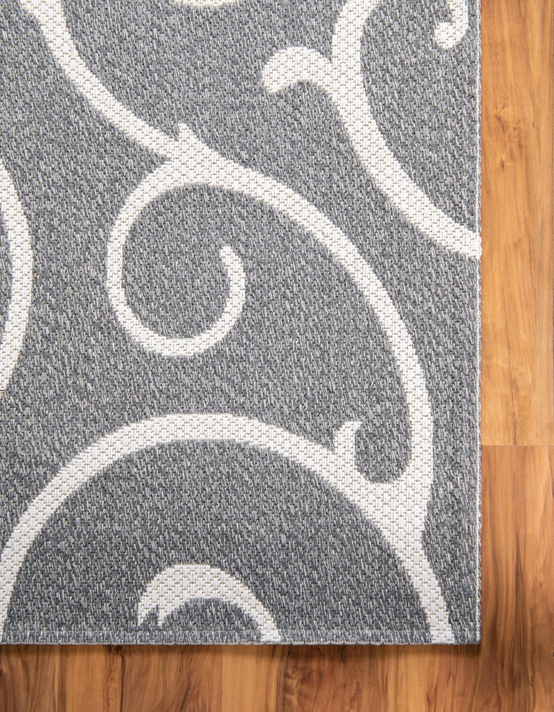 Savannah Elegance Collection Area Rug - Ossabaw Runner Dark Gray lifestyle 40